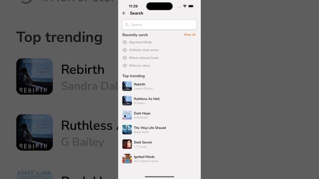 Ebooks Reader and Audiobooks Listen App template in iOS Swift смотреть онлайн