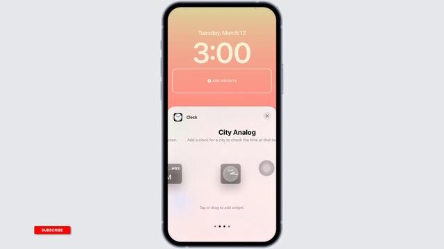 How to Enable Dual Clock on any iPhone Lockscreen iOS 17 смотреть онлайн