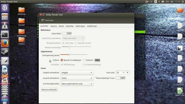 How to tweak the unity interface in Ubuntu 14.04 смотреть онлайн