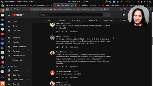 Linux fracassou no desktop!? #COMCORDA ou #SEMCORDA смотреть онлайн
