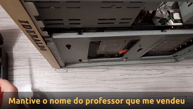 Montei meu computador retrô. Um pentium 100mhz. смотреть онлайн