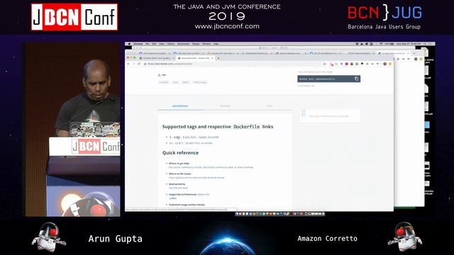 Amazon Corretto by Arun Gupta at JBCNConf'19 смотреть онлайн