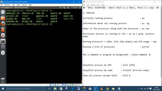 Linux in 11 Minutes: 9. SHELL SCRIPTING - III : Pipes, I/O Redirection , Process смотреть онлайн