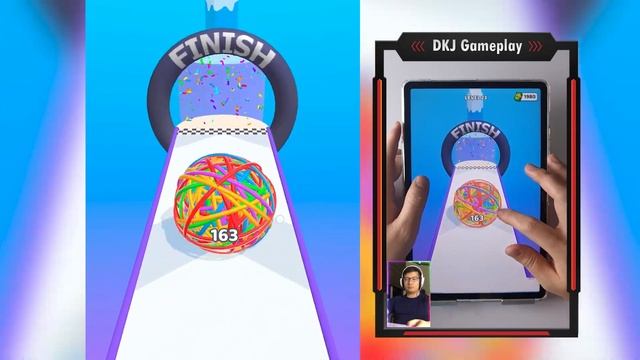 Satisfying Mobile Games: Count Masters, Flying Cut, Pancake Run, Juice Run, Ball Run 2048... смотреть онлайн