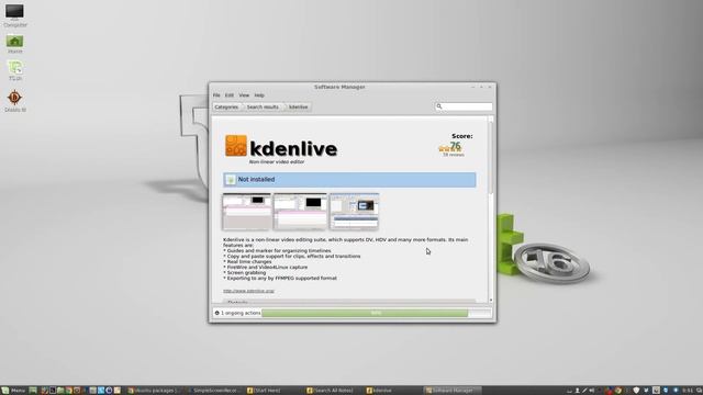 Install kdenlive on Linux Mint смотреть онлайн