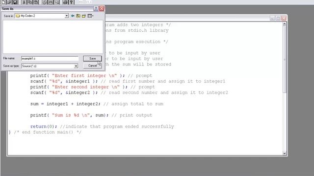 How to run the C code from PDF lecture files смотреть онлайн