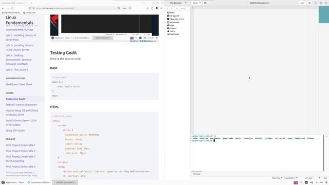 Customize Gedit смотреть онлайн