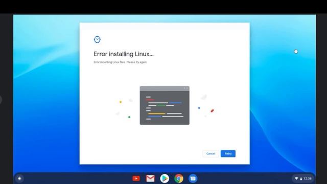 Fix Guide "Error Installing linux" on ChromeOS 2021 смотреть онлайн