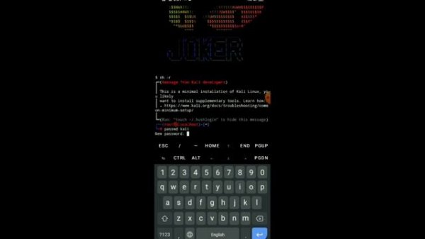 HOW TO CHANGE PASSWORD IN NETHUNTER LINUX IN TERMUX | LINUX TUTORIAL PART 1.