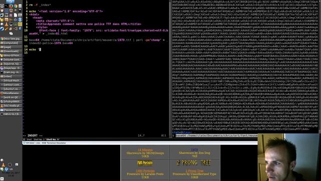 Mettre des polices TTF dans une page HTML dans votre site смотреть онлайн