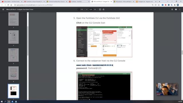 Fortinet Fortigate Next-Generation Firewall VM Test Drive in Azure смотреть онлайн