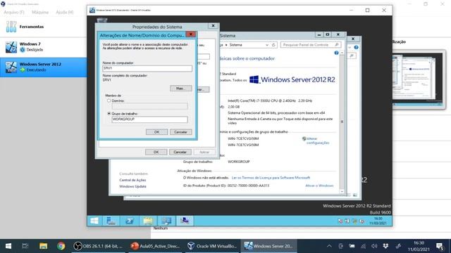 Aula05 Active Directory, DNS e IIS смотреть онлайн