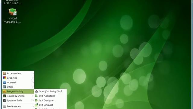 Manjaro Linux LXDE 0.8.6 Presentation смотреть онлайн