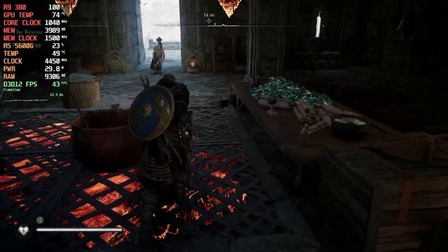 Assassin's Creed Valhalla | R9 380 4GB | 1080p, Custom Settings смотреть онлайн