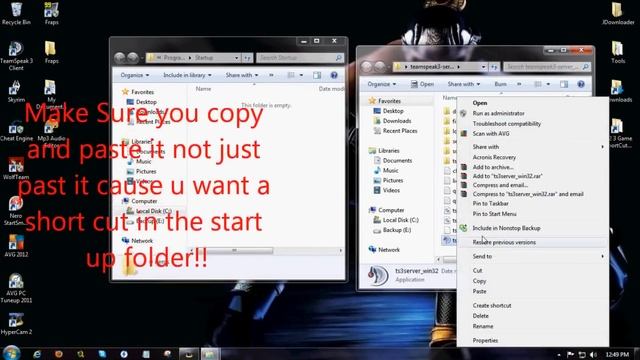 How to Start up TeamSpeak 3 Server on Start Up смотреть онлайн