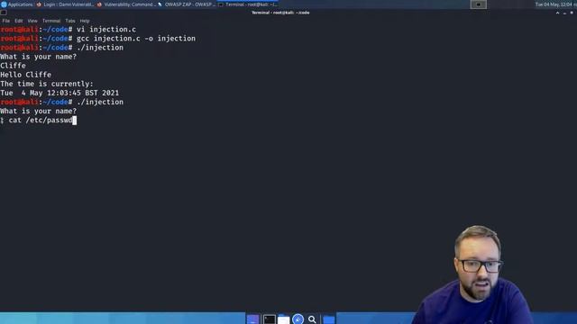 Injection Attacks: OS Command Injection смотреть онлайн