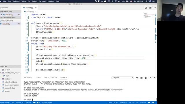 W5D5: HTTP Server 1 (2 of 2) смотреть онлайн