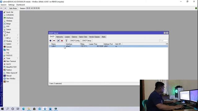 CONFIGURASI DHCP RELAY MIKROTIK