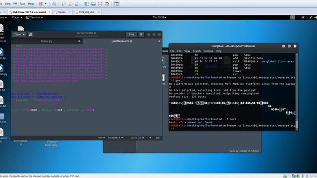 BufferOverflow Linux with ASLR Enabled смотреть онлайн
