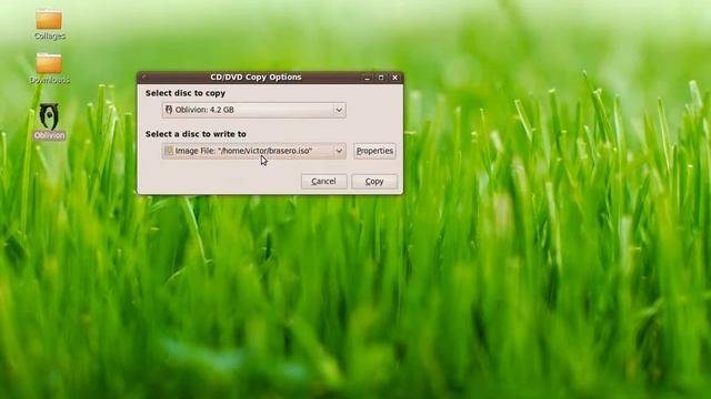 Create disc images in ISO format - Ubuntu 9.10 смотреть онлайн
