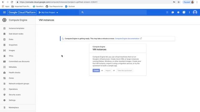 google cloud tutorial | google cloud for beginner| create instance on GCP From ServerGyan смотреть онлайн