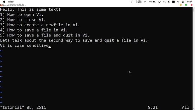 Vi for absolute beginners. смотреть онлайн
