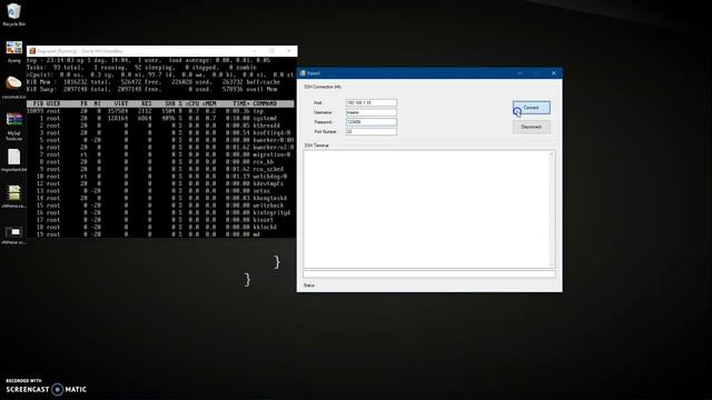 SSH Terminal from c# смотреть онлайн