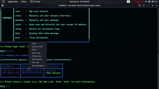Kali Linux Tutorial Xerosploit смотреть онлайн