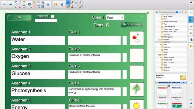 Anagram in Smart Notebook смотреть онлайн