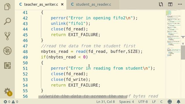 fifo in linux implementation смотреть онлайн