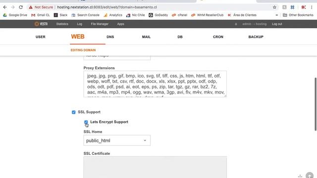 Activar SSL a Web en VestaCP смотреть онлайн