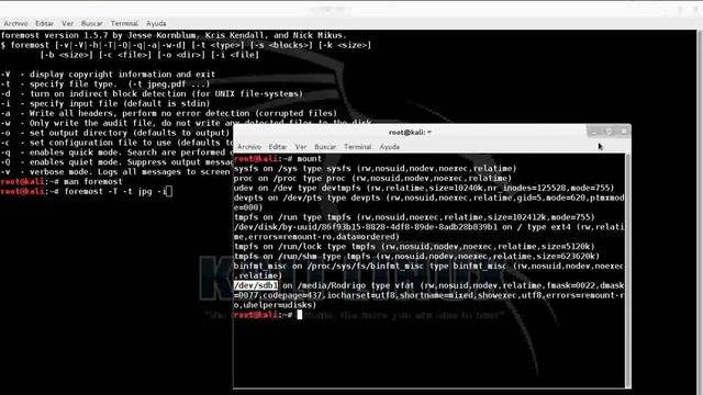 RECUPERACION DE DATOS CON FOREMOST смотреть онлайн