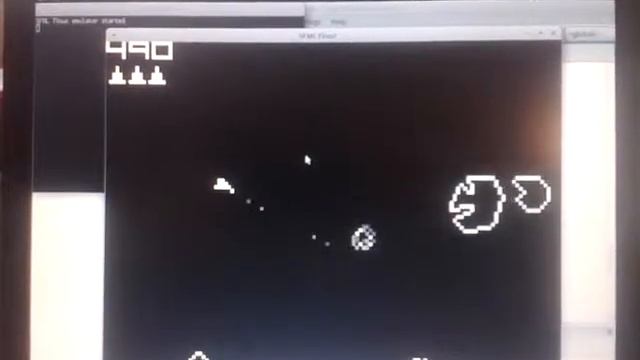 Arduino Hackvision Asteroids with sound in Linux смотреть онлайн