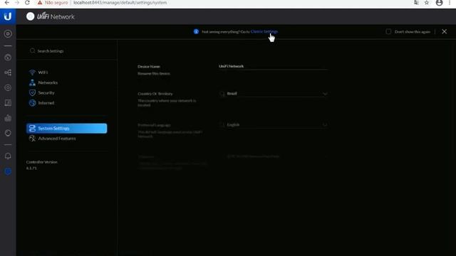 Como alterar o layout da UniFi Controller após update 6.1.71 ou superior смотреть онлайн