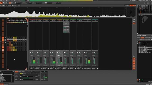 Renoise: Triggering patterns via midi (like Ableton Live) смотреть онлайн