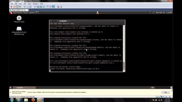 Backtrack 5R2/R1 Easy VMWare tools install with HackPack смотреть онлайн