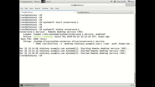 How To Configure Remote Desktop (Tigervnc Server) In Centos/Redhat 7