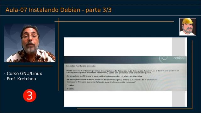 🟠 Curso GNU Linux - Aula 07 - Instalando Debian 3/3 смотреть онлайн