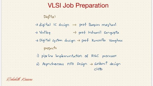 VLSI Job Preparation without training | Subjects | Projects | Analog and Digital VLSI смотреть онлайн