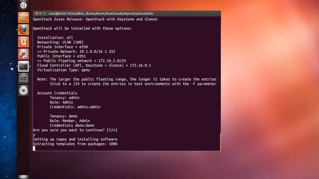 OpenStack Essex installation on Ubuntu 12.04 (Part 1) смотреть онлайн
