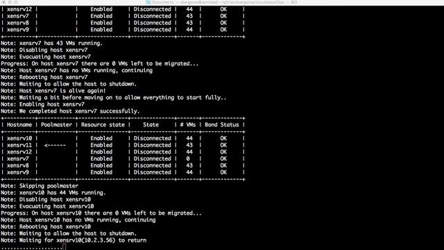 XenServer rolling reboot demo blog.remibergsma.com смотреть онлайн