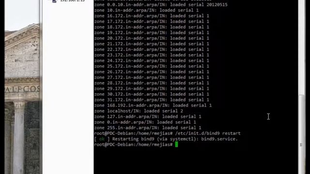 Linux Debian 8.2 - Instalacion y Configuracion de Bind9 DNS смотреть онлайн