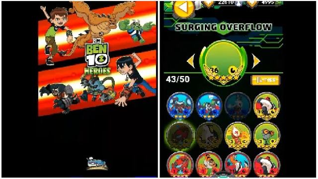 Ben 10 heroes - legendary aliens vs Omni enhance aliens gameplay 🔥🔥💯 - Ben vs vilgax full gameplay. смотреть онлайн