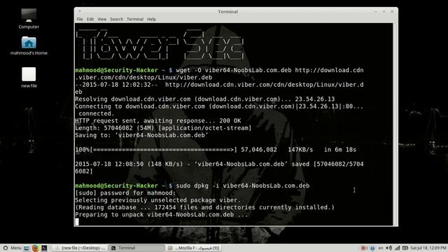 تنصيب برنامج Viber على MAHMOOD ] ^_^ Linux ] смотреть онлайн