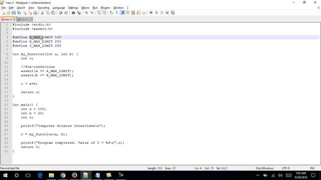 Interview FAQ: C/C++ - 1 - Use of assert in C / C++ смотреть онлайн