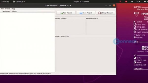 How to install LibrePCB on Ubuntu | Design Printed Circuit Boards | Free PCB Software