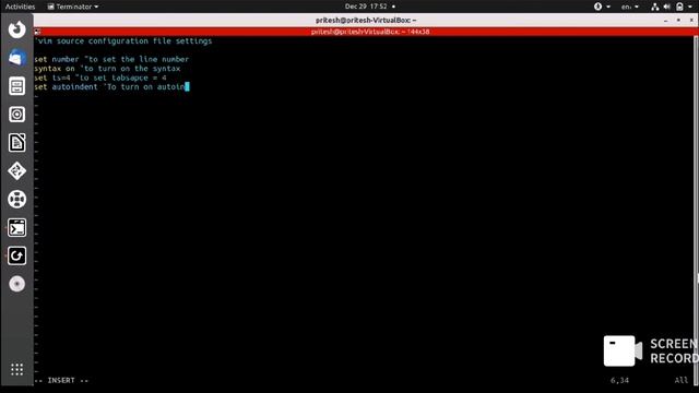 How To Set vimrc File In Linux | Set Line Number | Set Auto Indent | Set Tab Space In Linux смотреть онлайн