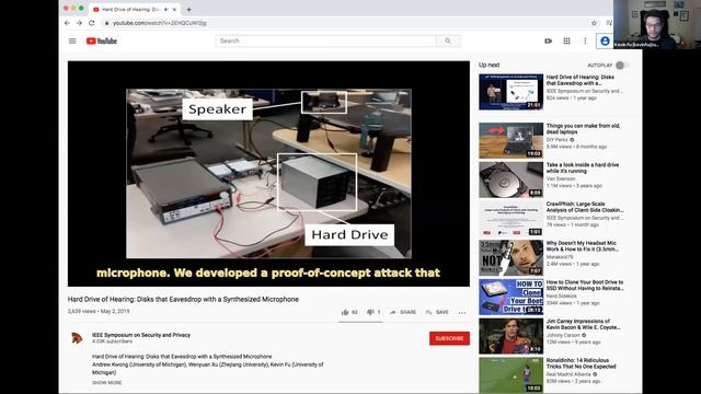 The Physics of Embedded Security: Tickling Sensors with Malicious Sound Waves, RF, and Lasers смотреть онлайн