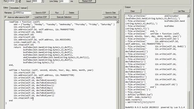 Part1 - ESP8266 - PCF8563 - I2C RTC and Calendar Driver смотреть онлайн