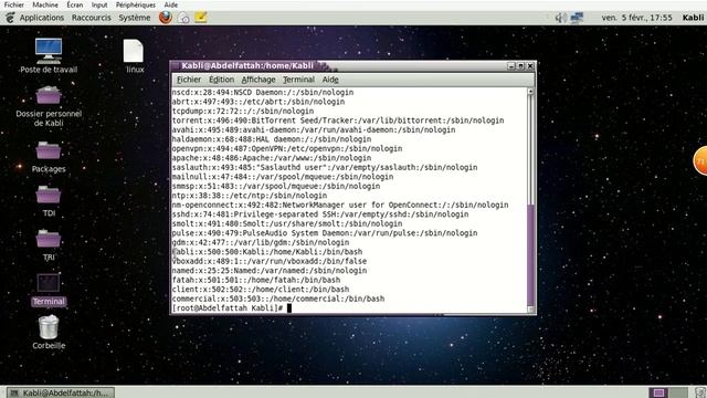 La gestion des utilisateurs et des groupes (/etc/passwd) (Darija) (Abdelfattah Kabli) смотреть онлайн